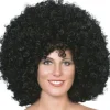 Afro Paryk Sort XL