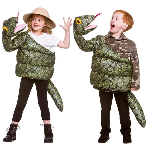 Anaconda slange kostume, børn
