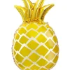 Ananas folieballon i guld
