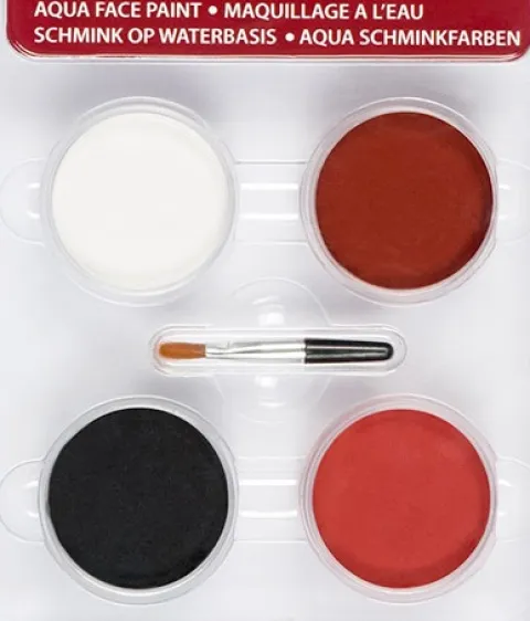 Ansigtsmaling kit - Halloween-Pirat