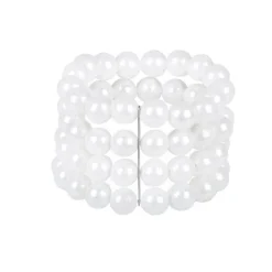 Armbånd med 4 rækker perler