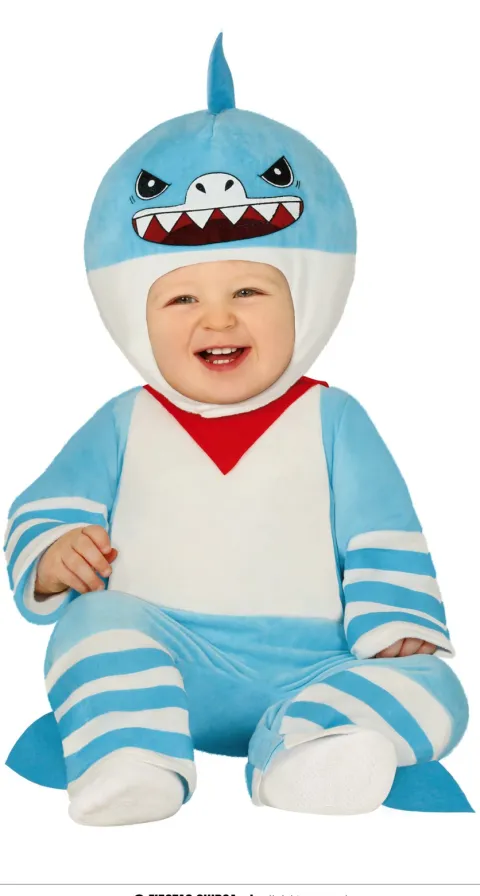 Baby Shark Kostume til de mindste