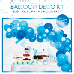 Ballonbue Blå-hvid