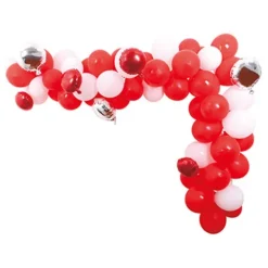 Ballonbue Rød-hvid