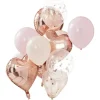 Ballon Buket i Rosegold