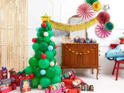 Ballon buket som juletræ