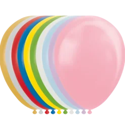 Ballon ø 30 cm metallic mix 10 stk