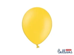 Ballon ø 27 cm, 10 stk. Gul