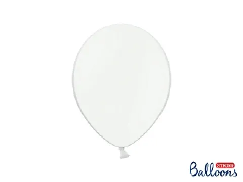 Ballon ø 27 cm, 10 stk. Hvid