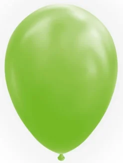 Ballon ø 30 cm, 10 stk. Limegrøn