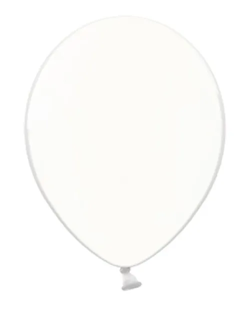 Ballon 12,7cm transparent - 100stk