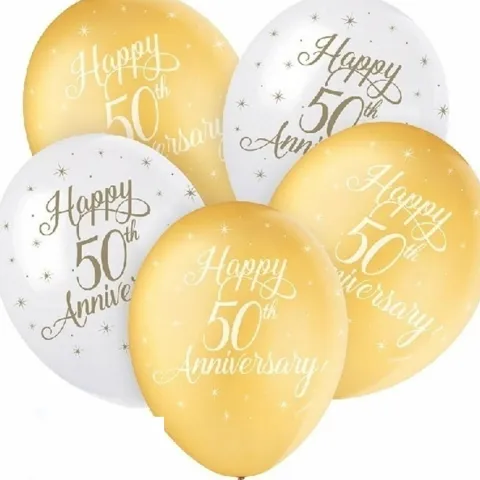 Balloner" Happy 50th anniversary"