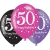 balloner 50 sparkling pink