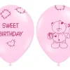 Balloner til Fødselsdag i lyserød - sweet birthday