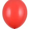 Ballon i 12,7cm i rød - 100stk