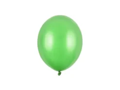 Ballon i 12,7cm metallic Limegrøn - 100stk
