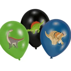 Ballon med Dinosaur 6 stk