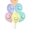 Ballon med print i multi pastel