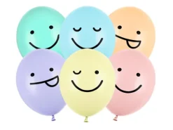 Ballon med print i multi pastel