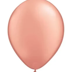 Ballon Metallic Rosegold, 10 stk.
