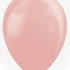 Ballon perlemor rosegold 10 stk