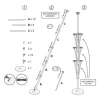Ballonstativ 160 cm