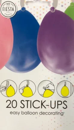 Ballon stick ups