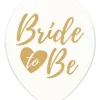 Ballon transparent BRIDE TO BE GULD