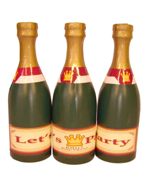 Ballonvægt Champagneflaske 3stk