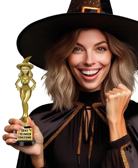Best Costume pokal - Halloween
