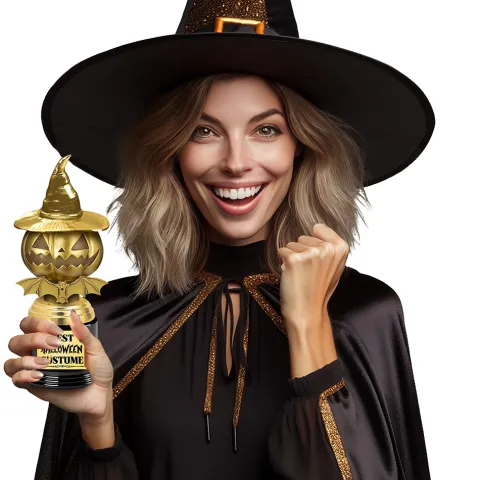 Best Halloween Costume - Pokal