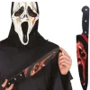 Blodig kniv til halloween - 37cm