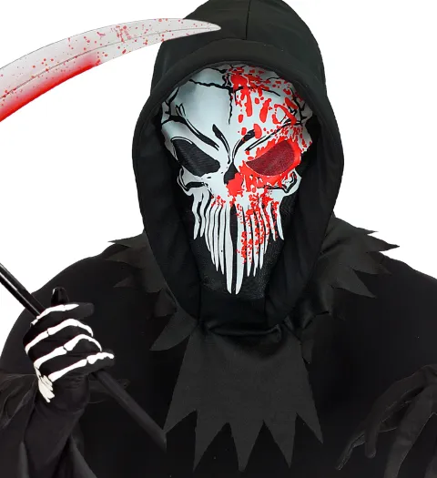 Blodig Reaper Hætte