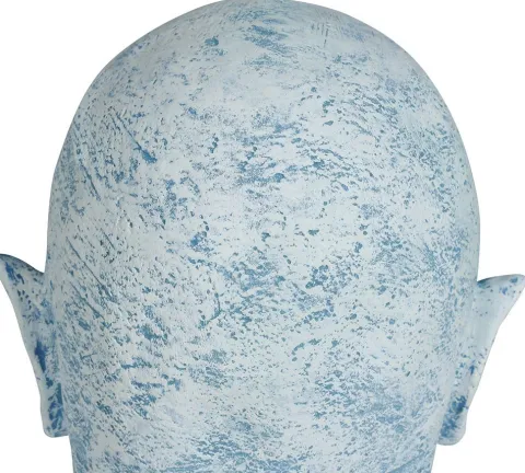 Blodig smilende klovn maske i latex