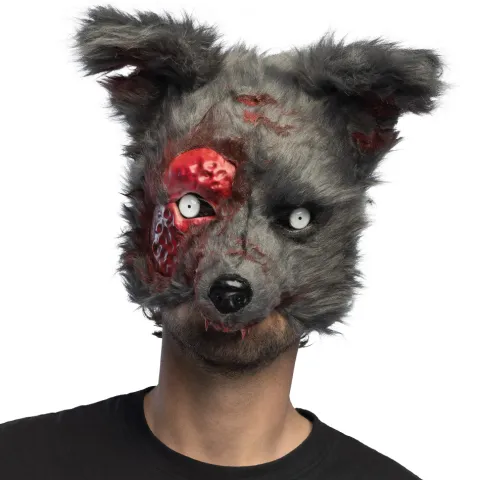 Blodig Varulv Plush maske