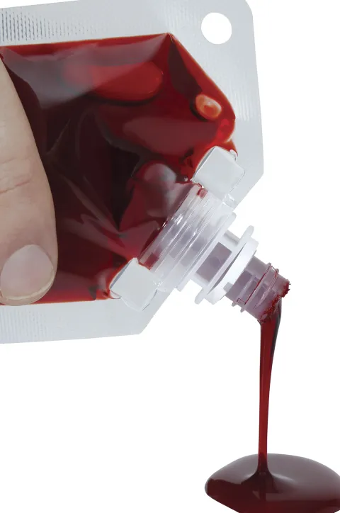 Blodpose med kunstigt blod 30 ml