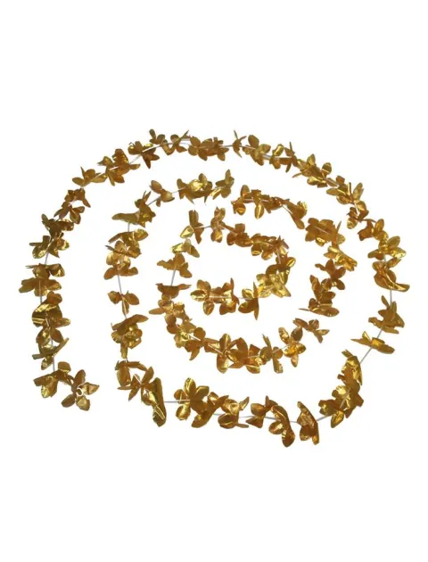 Blomster Guirlande guld