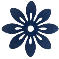 Blomster i filt 12cm i diameter