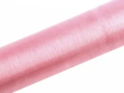 Bordløber, Organza 0,36 x 9 meter LYSERØD