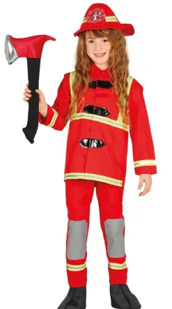 Brandbekæmper kostume til børn