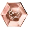 Bride Squad Paptallerkener 6stk