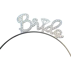 `Bride` Tiara sølv