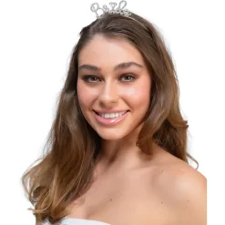 `Bride` Tiara sølv