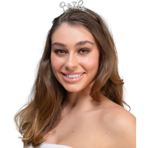 `Bride` Tiara sølv