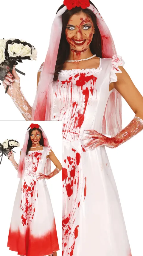 Brud kostume til halloween