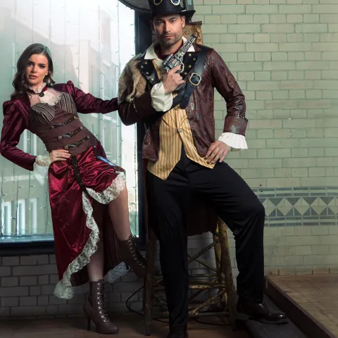 Captain Steampunk kostume