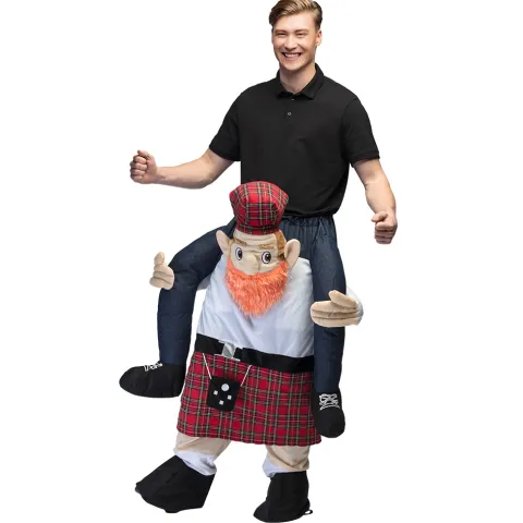 Carry Me kostume Funny Scotsman (one size)