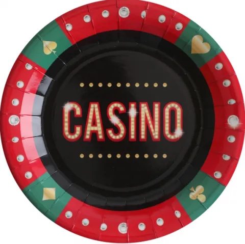 Casino paptallerkener
