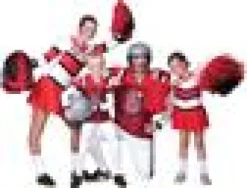 Cheerleader kostume CHERRY voksne