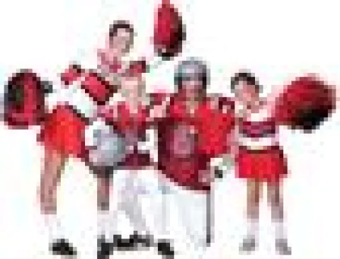 Cheerleader kostume CHERRY voksne